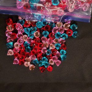 3 POUND BAG (approx 700 pcs)  3/4" MULTI-COLORED A